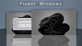 Fluent Windows | Cool Desktop | Files Explorer Customization | Windows 11 Dark Theme