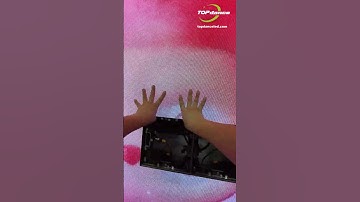 Magnetic power makes setup easier than ever—check out our LED display#LEDDisplay #LED #Shorts