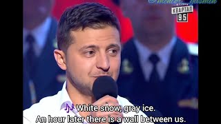 😔 #Zelensky & #Kvartal95 singing song about #UkraineWar English subtitles truly #ServantOfThePeople - country song about country songs