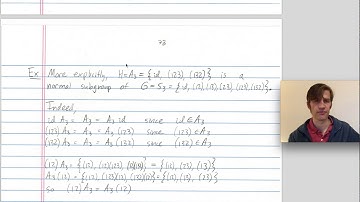 Abstract Algebra. Quotient Groups 2