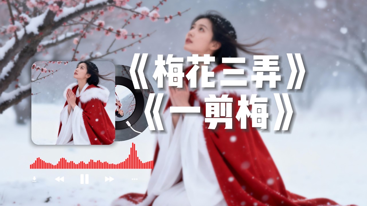 【梅花三弄】+【一剪梅】#图钉姐翻唱   华语经典情歌中文歌曲