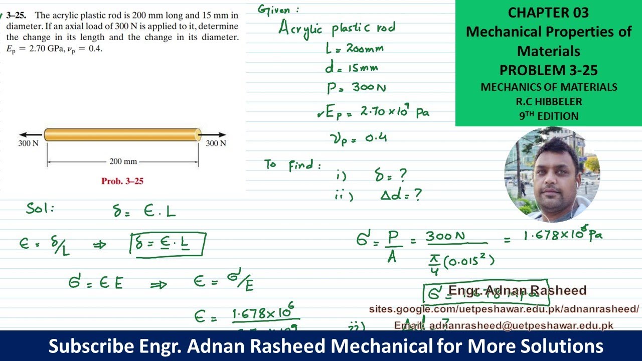 325 Chapter 3 Mechanical Properties of Materials Mechanics of