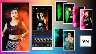 Attractive Colour Smoke Effect Video Editing || Video Color Smoke Effect || VN Video Editing screenshot 4