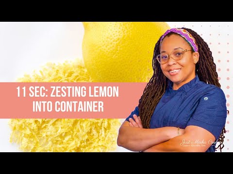 How to Zest a Lemon | Easy Citrus Zesting Technique