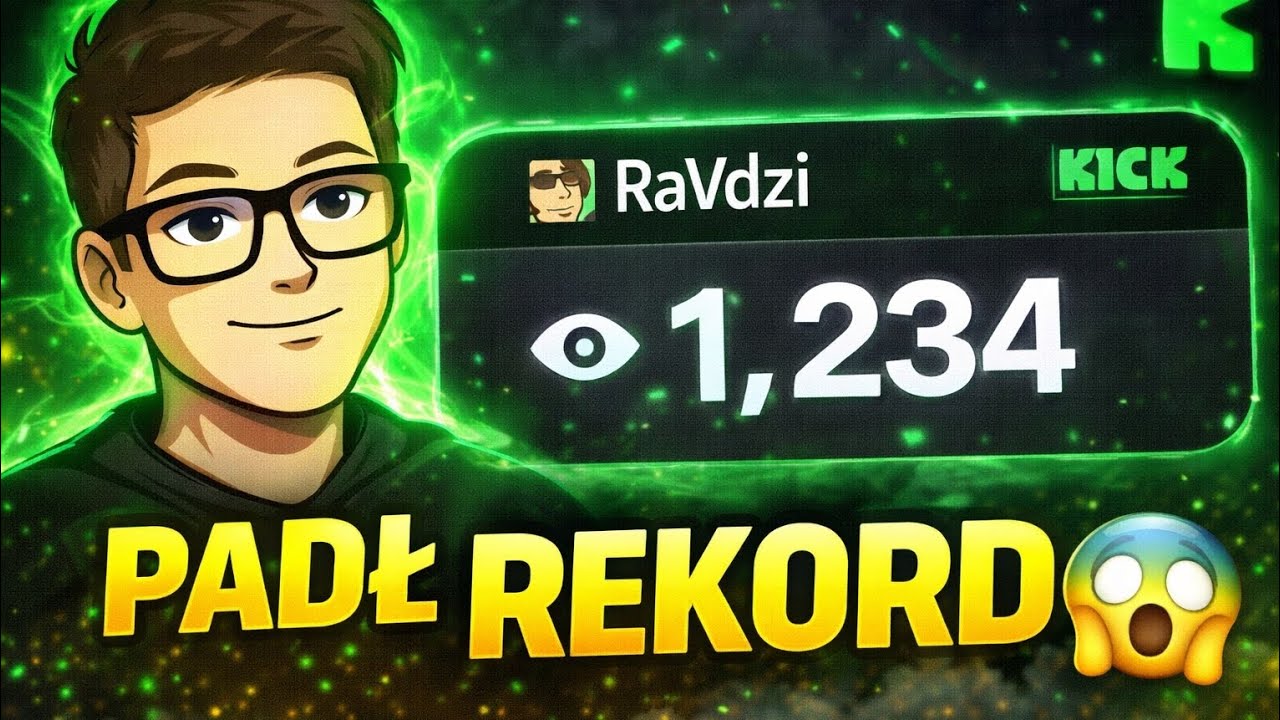  Rekord widzów na KICK