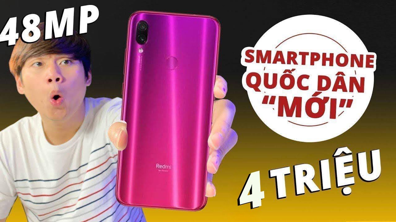 MỞ HỘP REDMI NOTE 7 CHÍNH HÃNG: CHỈ 4 TRIỆU CÓ CAMERA 48MP!!!