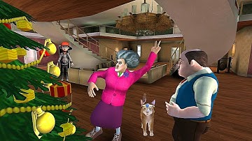 Scary Teacher 3D - New Levels New Update New Christmas iOS/Android GamePlay #90