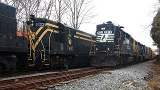 Conrail CA-51 Mini Chase on a Rare Mileage Run To Tuckahoe!