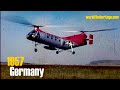 1957 Airshow in color: Piasecki H-21 "Flying Banana" and many more - Germany - Ardennes - Eifel
