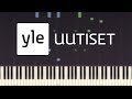 Yle uutiset  piano tutorial