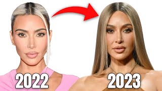 Kim Kardashian is Unrecognizable? Has Kim K Changed her Face (2023 Update)