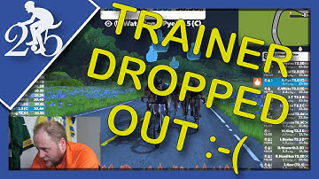 T2.5 Handicap race with connection issues! | My Zwift journey from D to C Category