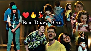 رقص ابطال مسلسل اخوتي 😍🔥💃🏼 اغنية «Bom Diggy  Bom»  «بوم دگي بوم بوم»