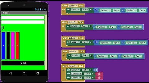 How to create a Calculator App with MIT App Inventor 2