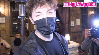 Griffin Johnson Reacts To Dixie D'Amelio Diss Track Rumors While Leaving Saddle Ranch 11.14.20