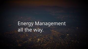 Energy Management - All the way
