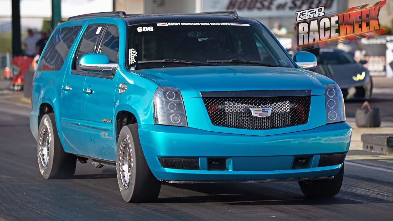 1700hp Escalade, 200mph passes, EPIC Racing!! (RaceWeek Day 2) YouTube