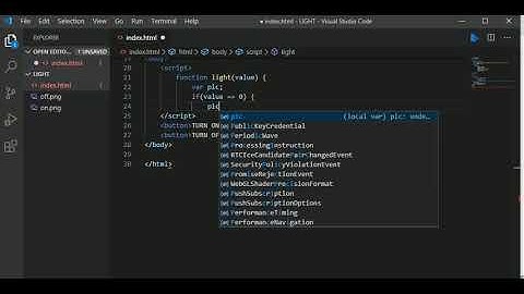 TURN ON/OFF BULB LIGHT using HTML,CSS,JAVA-SCRIPT by COB TECHNOLOGIES