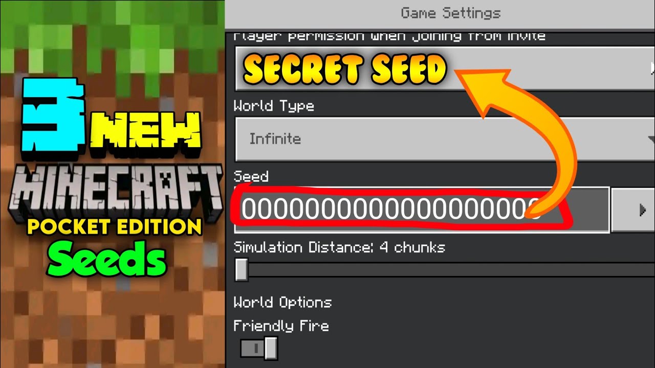 Top 3 Best Seeds For Minecraft Pocket Edition Best Seeds For