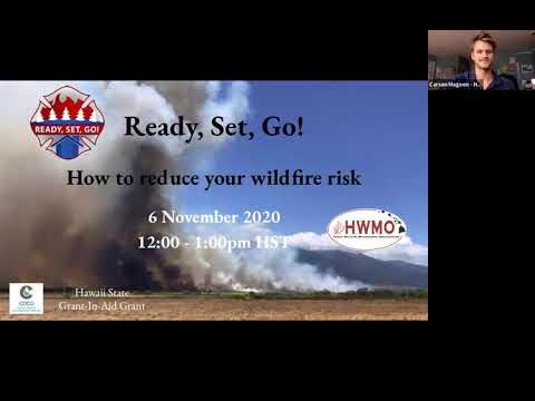 Ready, Set, Go! Virtual Wildfire Preparedness Workshop
