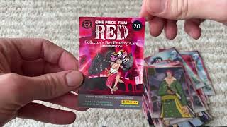 ONE PIECE RED Limited Edition Collector's Box | Panini Cards - YouTube