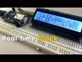 How to make real time digital clock project using esp8266 and 16X2 LCD