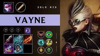 Vayne Mid vs Zac - BR Grandmaster Patch 26.07