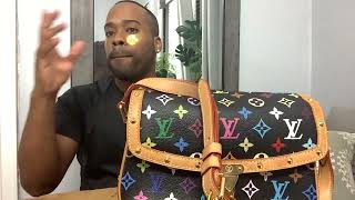 Louis Vuitton monogram multicolored wapity and solange  bag Male Review
