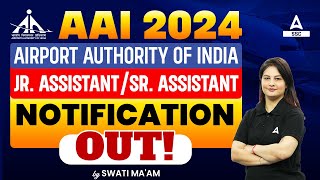 AAI Recruitment 2024 | AAI Junior Assistant/ Senior Assistant Notification OUT