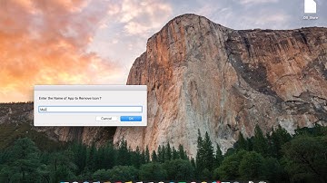 How to Remove Only Icon from Launchpad ( MAC OSX EL Capitan Supported )
