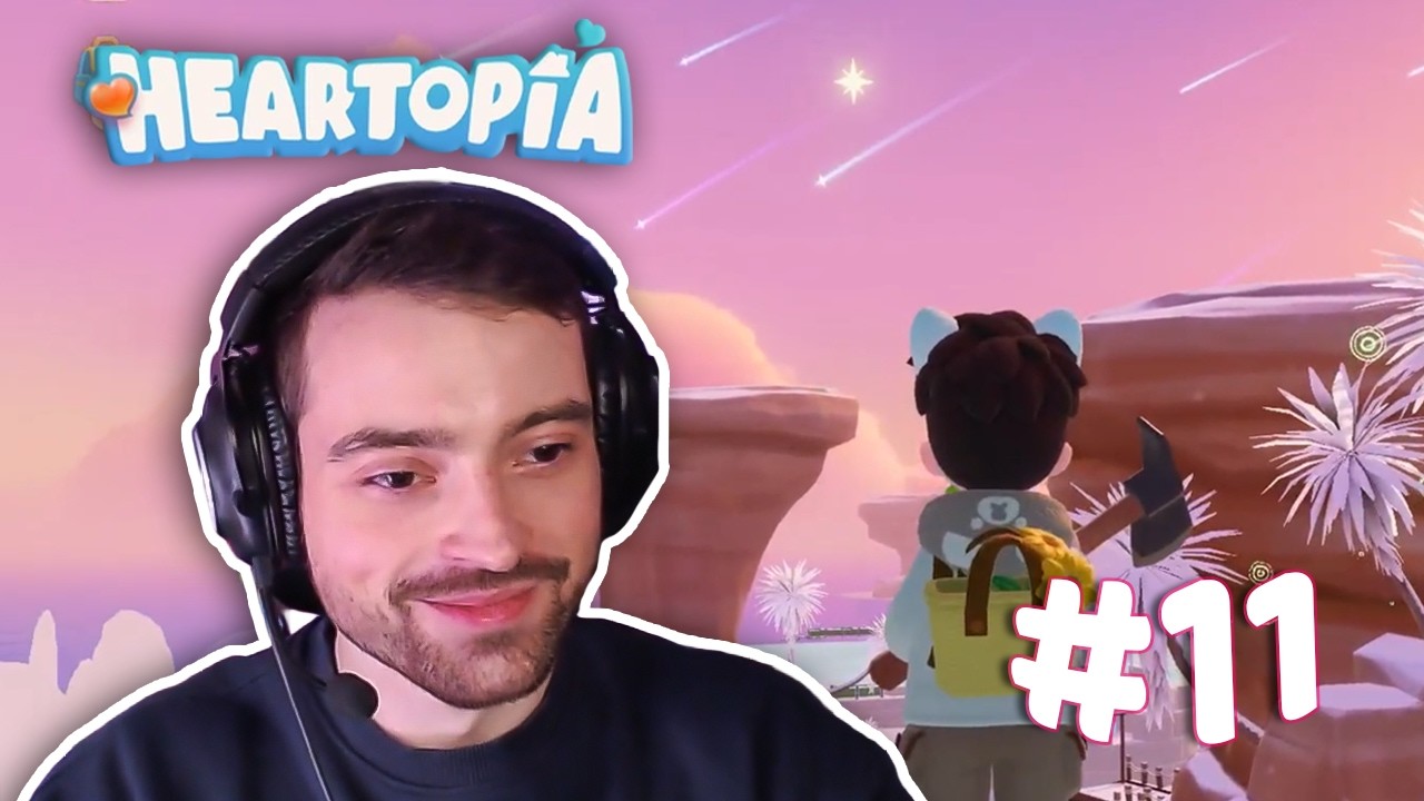 On BÂTIT sous les étoiles filantes ! ⭐ — Heartopia #11