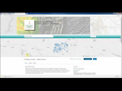 Chatham County Open Data Portal