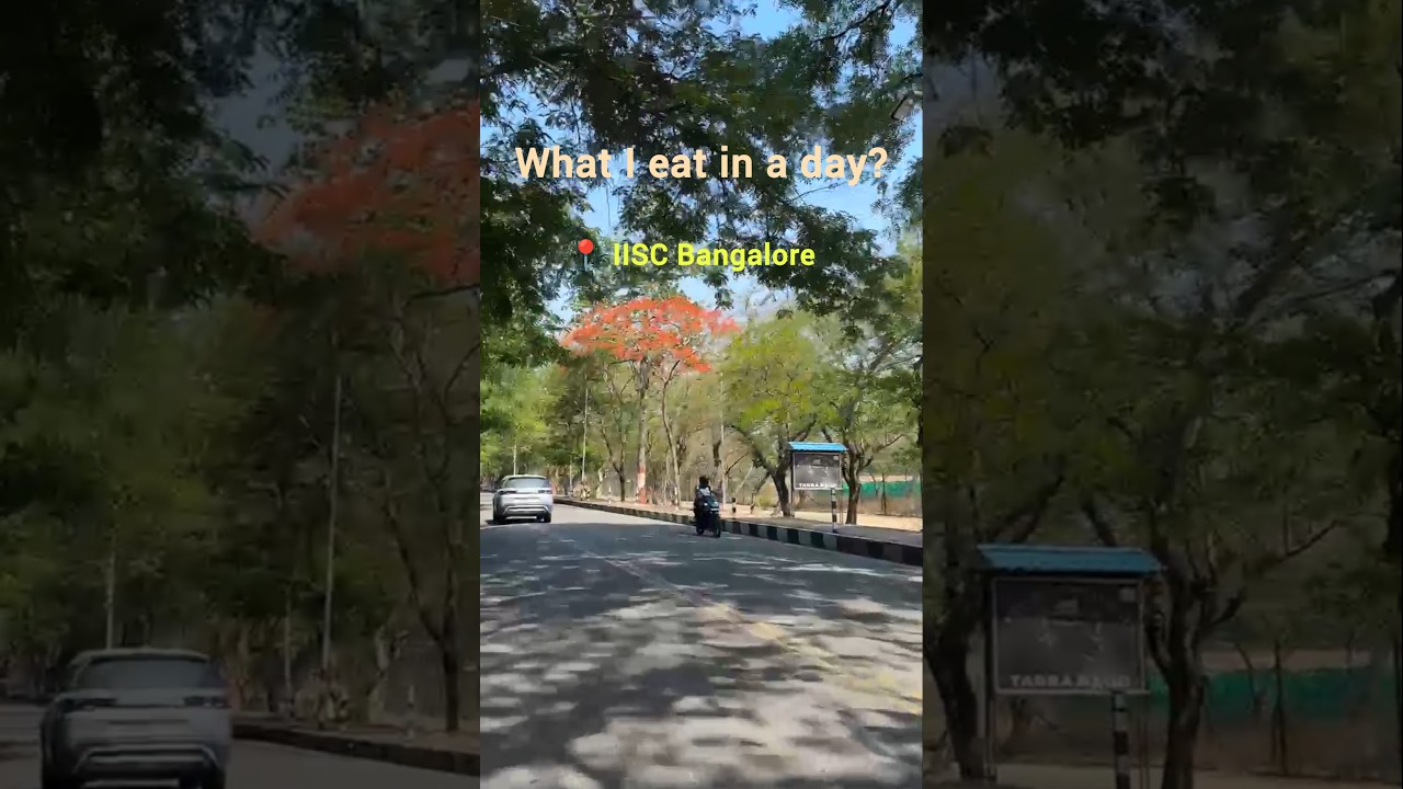 What I Eat in a Day at 📍IISC Bangalore | Part 2 #iiscbangalore #ayushieatsitall #whatieatinada
