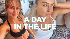 A Day in the Life with Steph Claire Smith | Aero Liquid Gold Tanning Routine