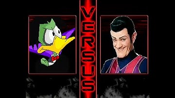 M.U.G.E.N #164: Count Duckula vs Robbie Rotten