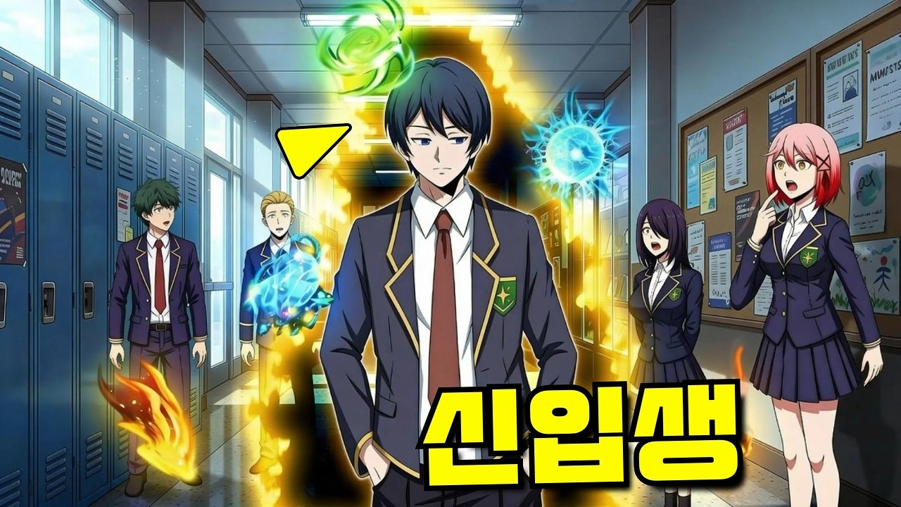 마법을 숭배하는 세계에서 그는 무한한 오라를 지닌 괴물이다 - 만화 요약