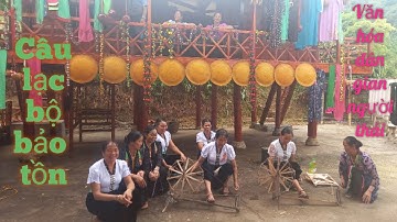 THÁI TỘC TV || CÁCH NGƯỜI THÁI TRẮNG TÂY BẮC CHUẨN BỊ DỆT VẢI THỔ CẨM (P.1)