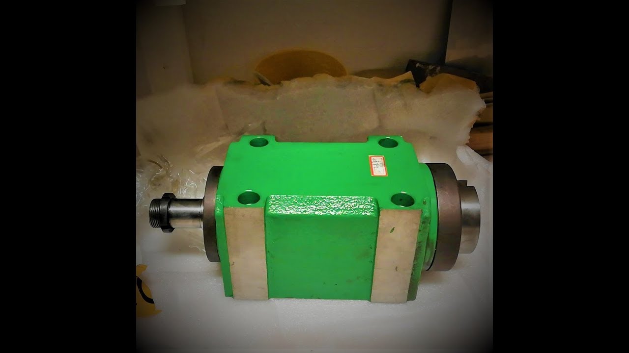 Unboxing Aliexpress BT30 spindle unit / milling / drilling head stock (green)