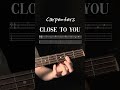 Easy Basslines | Close to You - The Carpenters #bassguitar #basscover #basstabs #basstutorial