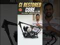 Royal Enfield CI Bullet 350 Full Restoration Update | Engine Rebuild & Powder Coated Frame #shorts