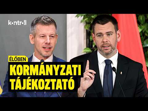 ÉLŐ: Magyar Péter és Vitézy Dávid a kormány döntéseiről