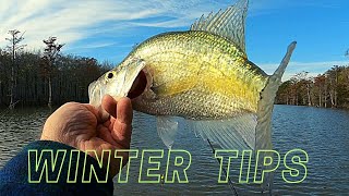 'Catching Winter Crappie'     Tips and Techniques