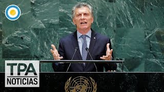 Macri habló en la  74º Asamblea General de las Naciones Unidas | #TPANoticias