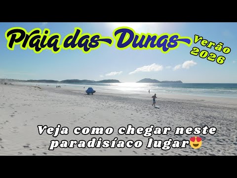 Praia das Dunas - Visitei essa praia 07hs da manhã e me impressionei...