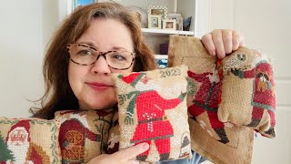 π
π» thursday flosstube | new design, Christmas finish, Jane Austen WIP author signing ποΈ πβ€οΈ