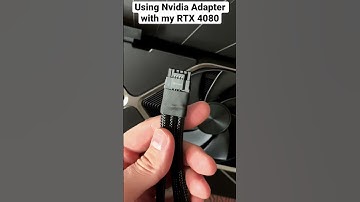 Using the Nvidia Adapter on my RTX 4080