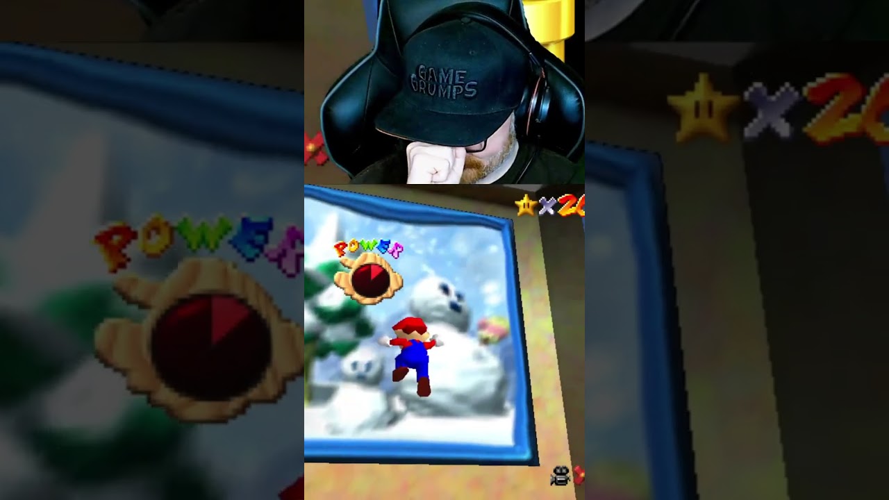 One of many silly fails in Super Mario 64! 