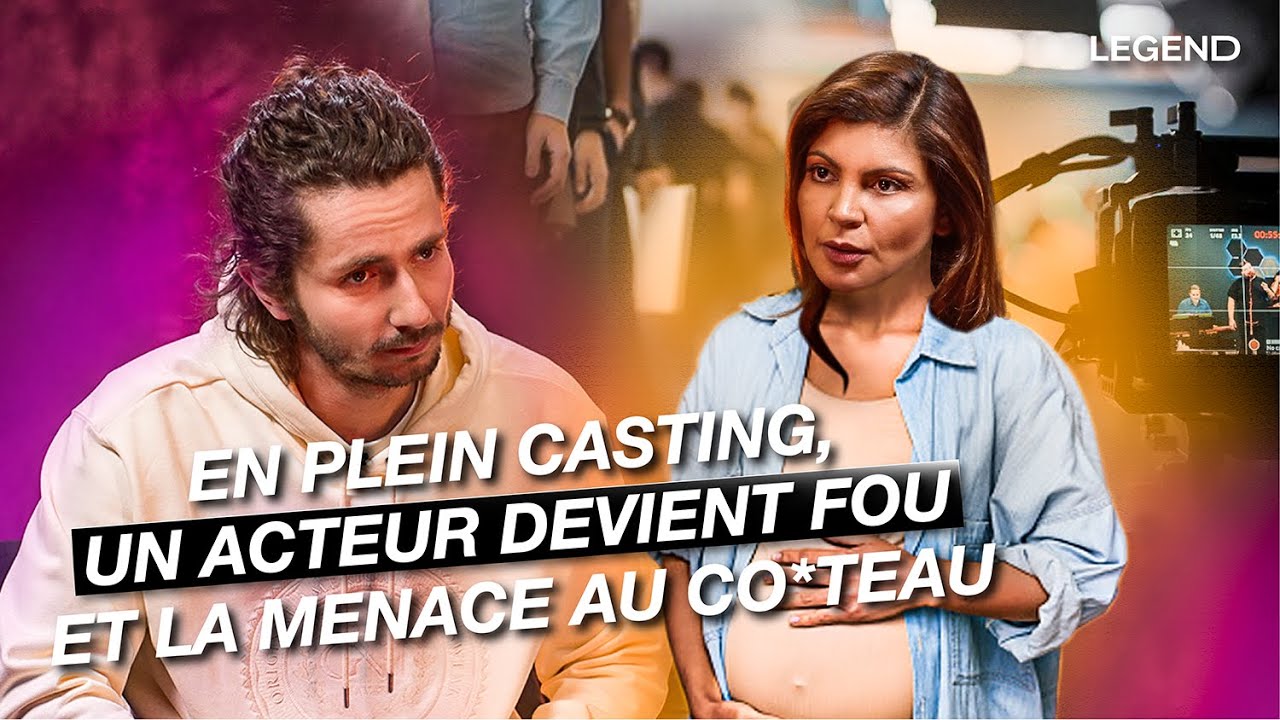 En plein casting, un acteur devient fou et la menace au couteau