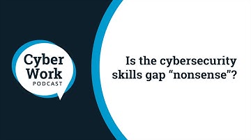 Cybersecurity skills gap: "I think it