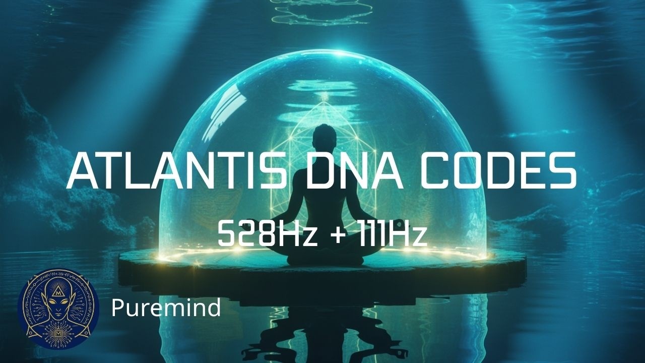 Atlantis DNA Light Codes: 528Hz + 111Hz | Crystalline Water Activation ...